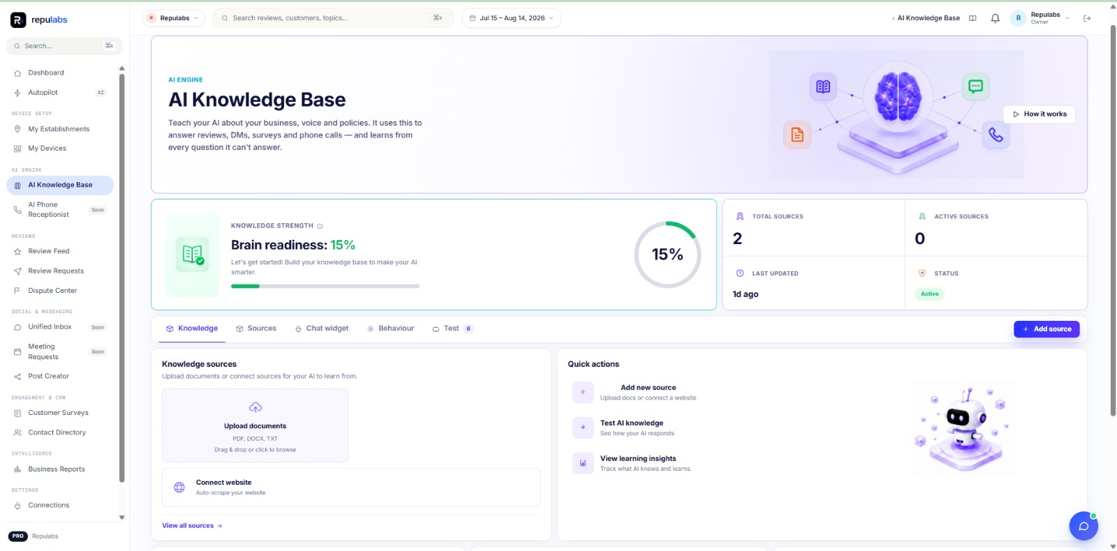 repulabs AI Knowledge Base